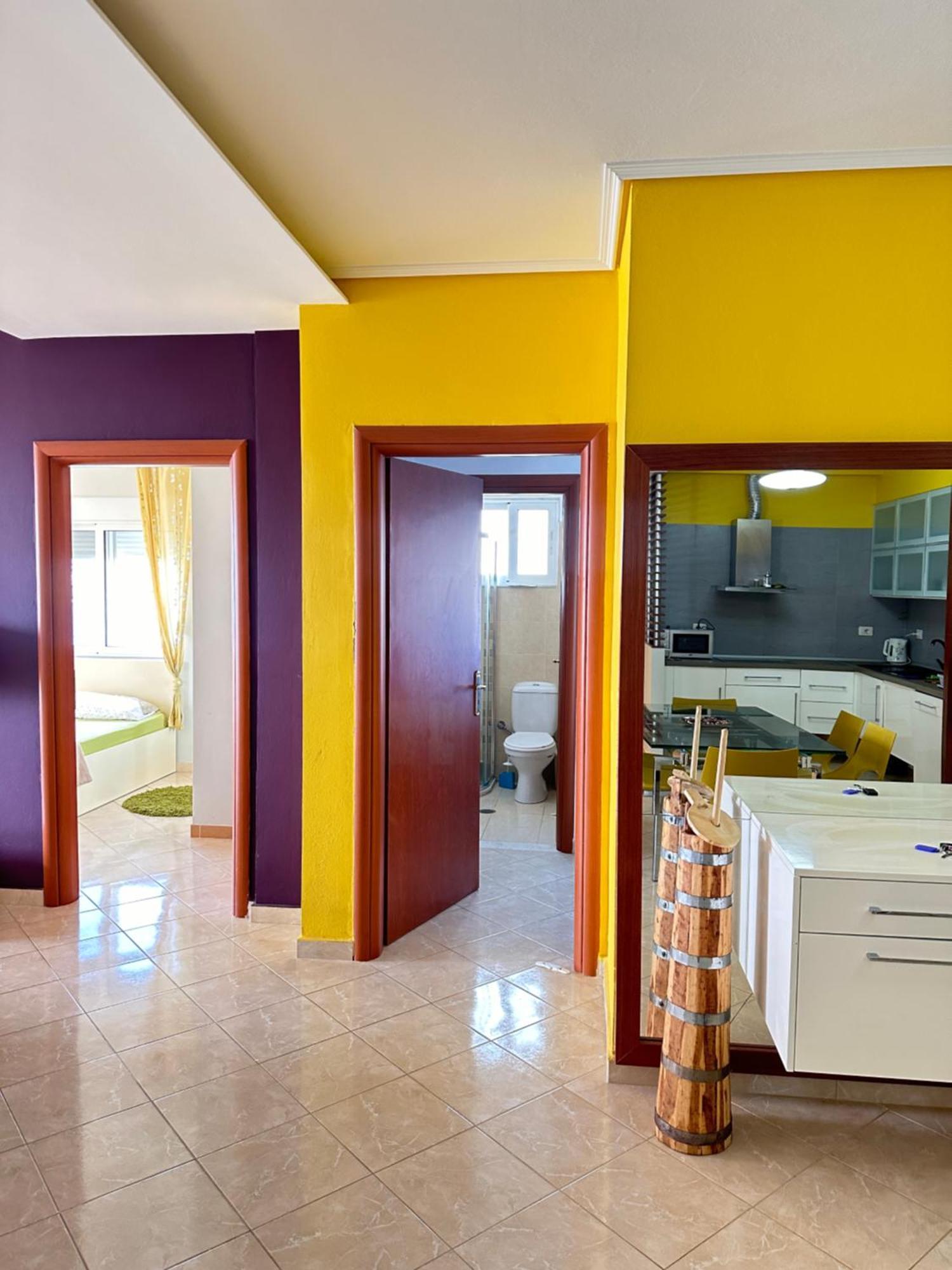 Design Sea View Apartment Sarande Ngoại thất bức ảnh